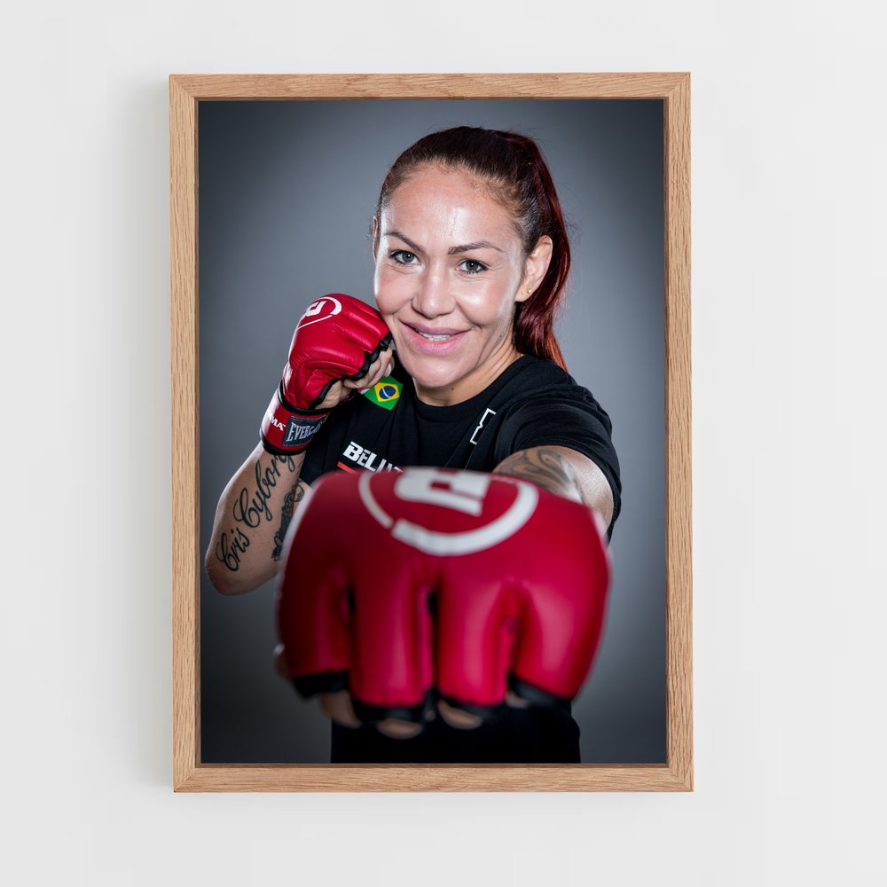 Poster Cyborg Fighter – affiche MMA (vue 4)